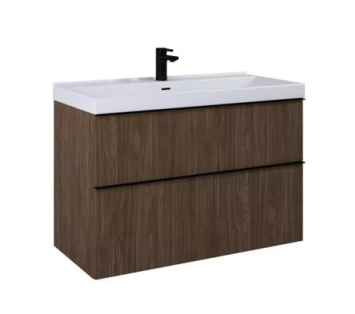Monterey 100 cm modern fürdőszobabútor lincoln dió