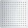 Slim Square 20 cm esőztető zuhanyfej szögletes
