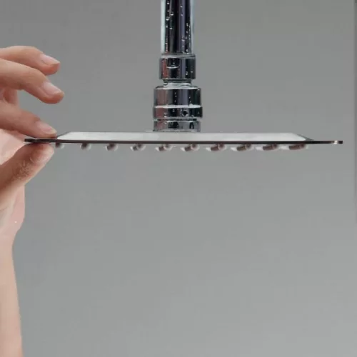 Slim Square 40 cm esőztető zuhanyfej szögletes