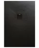Arezzo SOLIDSoft 120x70 cm téglalap zuhanytálca fekete