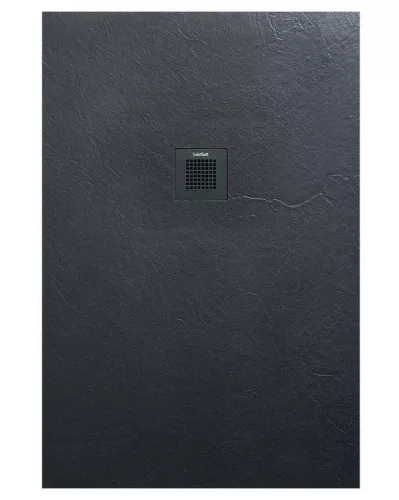 Arezzo SOLIDSoft 120x70 cm téglalap zuhanytálca antracit
