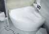 Ancona 150x150 akril sarok kád beépítve