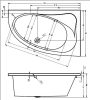 Lyra 140x90 akril kád méretei
