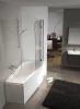 Delta 160x80 akril kád beépítve
