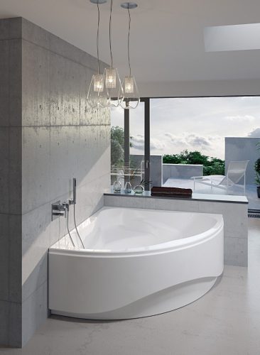 Neo 140x140 sarok akril kád fotó