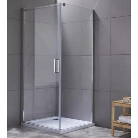 Diplon BR6601 90x90 cm szögletes, nyílóajtós zuhanykabin