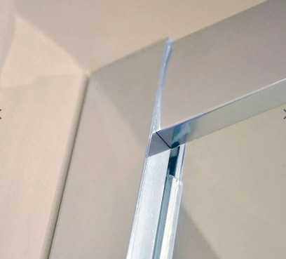 Diplon BR6692CA100x80 cm szögletes tolóajtós zuhanykabin
