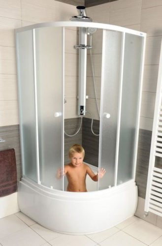 Aqualine Arlen 90x90 Íves zuhanykabin