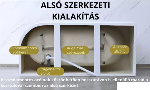 Bali 170x75 szabadon álló kád