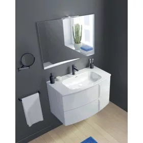 Wave 100 modern fürdőszobabútor Matt White