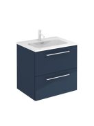 Nisy 60 cm modern fürdőszobabútor Gloss Navy Blue