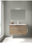 Nisy 100 cm modern fürdőszobabútor Sandy Walnut