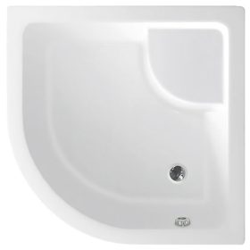 Aqualine C93 90x90 íves magasított zuhanytálca