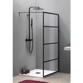 Aqualine Cure Black fix 100 cm zuhanyfal