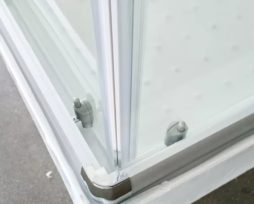 Sanotechnik Twist 80x80 hátfalas komplett hidromasszázs zuhanykabin