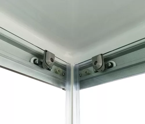 Sanotechnik Twist 90x90 hátfalas komplett hidromasszázs zuhanykabin