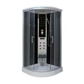   Sanotechnik Comfort 100x100 hátfalas komplett hidromasszázs zuhanykabin