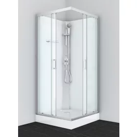   Sanotechnik Denver 90x90 hátfalas komplett hidromasszázs zuhanykabin