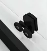 Sanotechnik Austin Black 90x90 hátfalas komplett hidromasszázs zuhanykabin