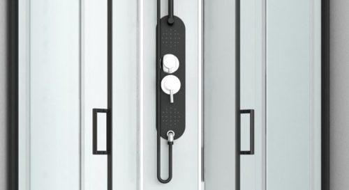 hátmasszírozó panel rozsdamentes acélból