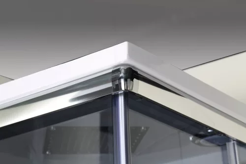 Sanotechnik Trend 2 90x90 szögletes hátfalas komplett hidromasszázs zuhanykabin