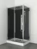 Sanotechnik Trend 3 120x80 cm hátfalas komplett hidromasszázs zuhanykabin