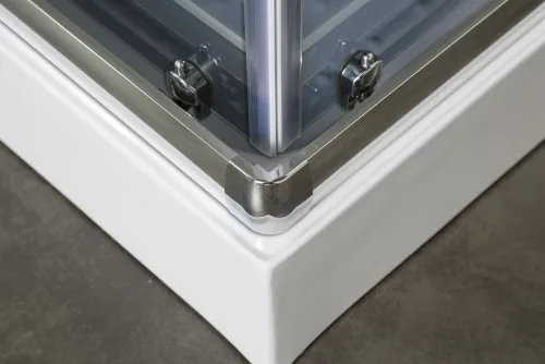 Sanotechnik Trend 3 120x80 cm hátfalas komplett hidromasszázs zuhanykabin