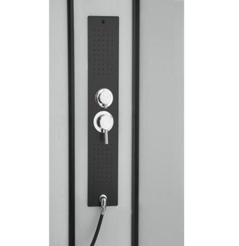 Sanotechnik Sky 1 90x90 cm hátfalas komplett hidromasszázs zuhanykabin