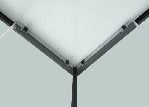 Sanotechnik Sky 2 90x90 cm hátfalas komplett hidromasszázs zuhanykabin