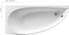 Avocado 160x75 aszimmetrikus akril kád balos