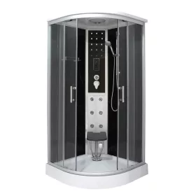 Sanotechnik Relax 90x90 íves hátfalas komplett gőzkabin