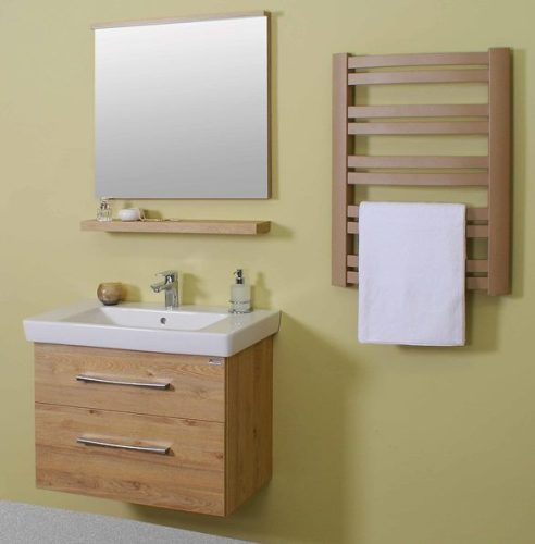 Sanglass Caserta 60 cm fürdőszobabútor Natúr Davos Tölgy