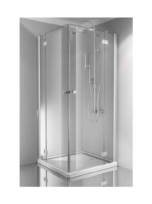 Smartflex 100x100 szögletes két nyílóajtós zuhanykabin