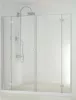 Smartflex 220 kétszárnyú nyílóajtós zuhanyajtó