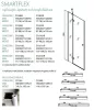 Sanotechnik Smartflex 110 nyílóajtós zuhanyajtó