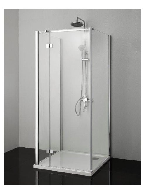Smartflex 80x80x80 cm nyílóajtós zuhanykabin