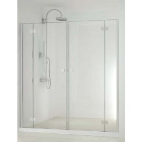 Smartflex 160 kétszárnyú nyílóajtós zuhanyajtó