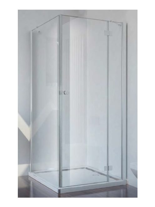 Smartflex 90x80 szögletes nyílóajtós zuhanykabin