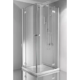   Sanotechnik Smartflex 90x90 szögletes két nyílóajtós zuhanykabin