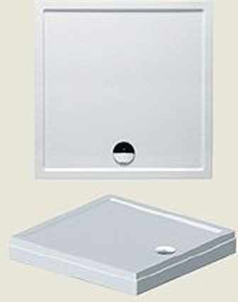 Riho 271 90x80 akril téglalap zuhanytálca lábbal