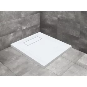 Radaway Doris C 80x80 szögletes műmárvány zuhanytálca