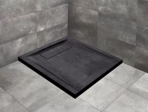 Radaway Doris C 80x80 szögletes műmárvány zuhanytálca
