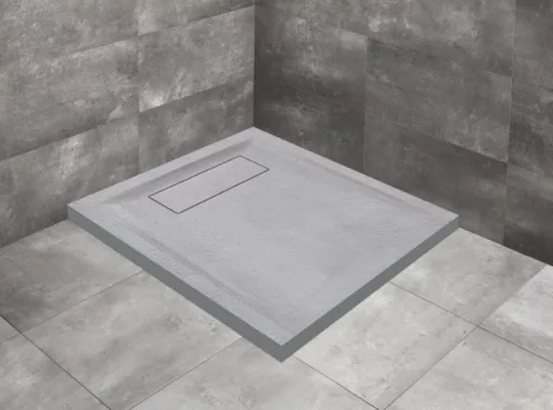 Radaway Doris C 80x80 szögletes műmárvány zuhanytálca