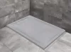 Doris F 140x80 téglalap műmárvány zuhanytálca betonszürke