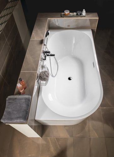 Aqualine Tibera 170x80 szabadon álló fürdőkád
