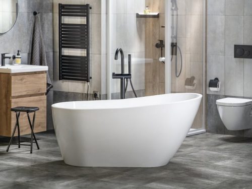 Aqualine Tisa 150x75 szabadon álló fürdőkád