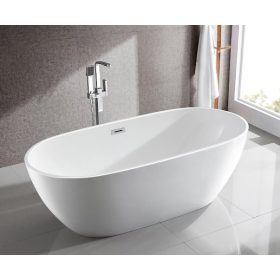 Aqualine Douro 180x80 cm szabadonálló akril kád