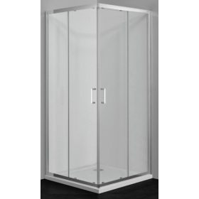 Sanotechnik Elite 90x90 szögletes tolóajtós zuhanykabin