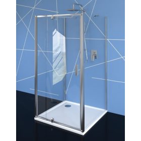   Polysan Easy Line 80-90x80x80 falsíkra szerelhető nyílóajtós zuhanykabin