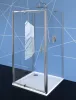 Polysan Easy Line  90-100x90x90 falsíkra szerelhető nyílóajtós zuhanykabin